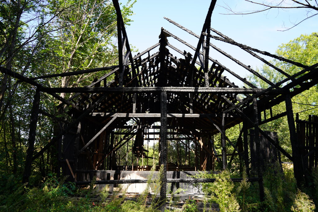 Pozostałości budynku